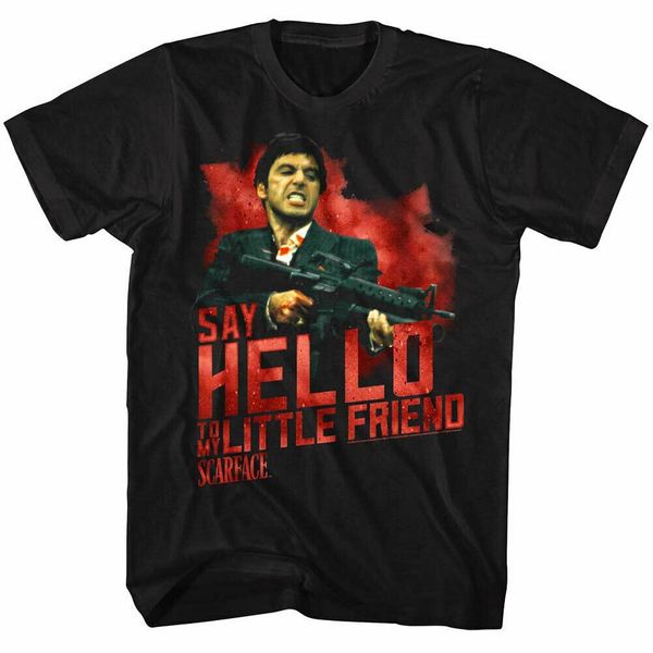 scarface say hello to my little friend mens t shirt blood splatter tony montana retro o neck tee shirt
scarface say hello to my little friend mens t shirt blood splatter tony montana retro o neck tee shirt