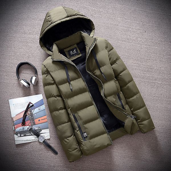 new winter 2020 men with thick cotton-padded jacket fashion pure color warm cotton-padded clothes, Black
new winter 2020 men with thick cotton-padded jacket fashion pure color warm cotton-padded clothes, Black