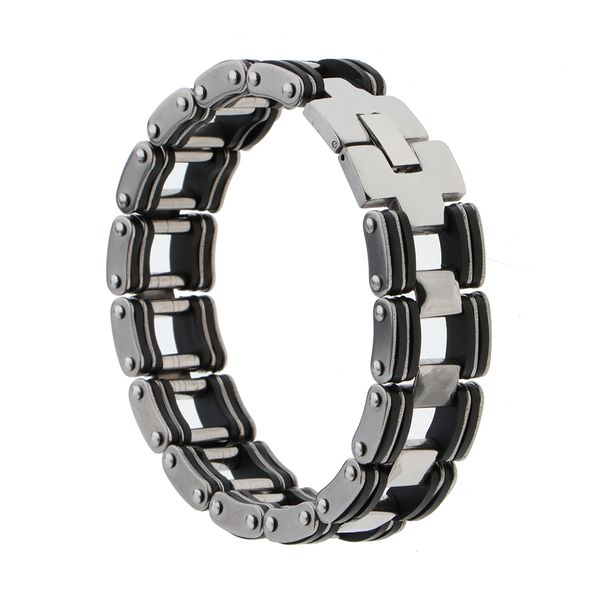 men's bike bicycle chain shaped stainless steel men bracelet cuff link bracelet, Golden;silver
men's bike bicycle chain shaped stainless steel men bracelet cuff link bracelet, Golden;silver