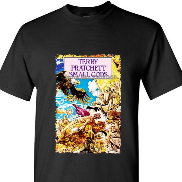 terry pratchett small gods discworld series t shirt white 100% cotton t shirt brand 2018 male tee clothes coat clothes
terry pratchett small gods discworld series t shirt white 100% cotton t shirt brand 2018 male tee clothes coat clothes