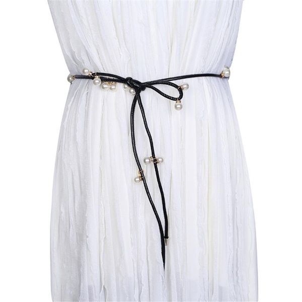 2020 new fashion beading decor belt korea style solid pu leather pearl knitted belts for women elastic simple elegant belt women, Black;brown
2020 new fashion beading decor belt korea style solid pu leather pearl knitted belts for women elastic simple elegant belt women, Black;brown