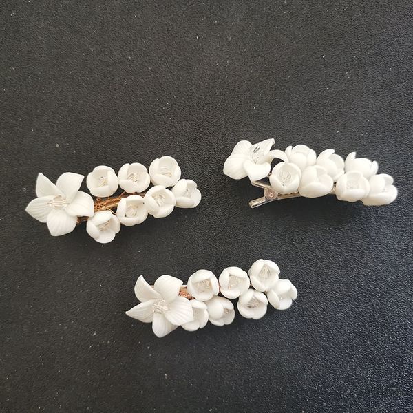 slbridal handmade alloy ceramic flower women girls hair clip barrettes fashion hairgrips jewelry bridal wedding hair accessories, Golden;silver
slbridal handmade alloy ceramic flower women girls hair clip barrettes fashion hairgrips jewelry bridal wedding hair accessories, Golden;silver