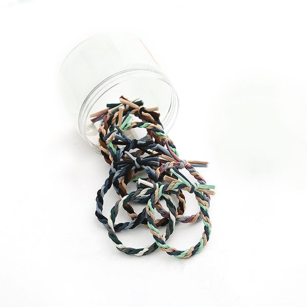 10pcs hair rope rubber band hair ring set leather cover head rope for girls small fresh and simple personality lovely accessory, Silver
10pcs hair rope rubber band hair ring set leather cover head rope for girls small fresh and simple personality lovely accessory, Silver