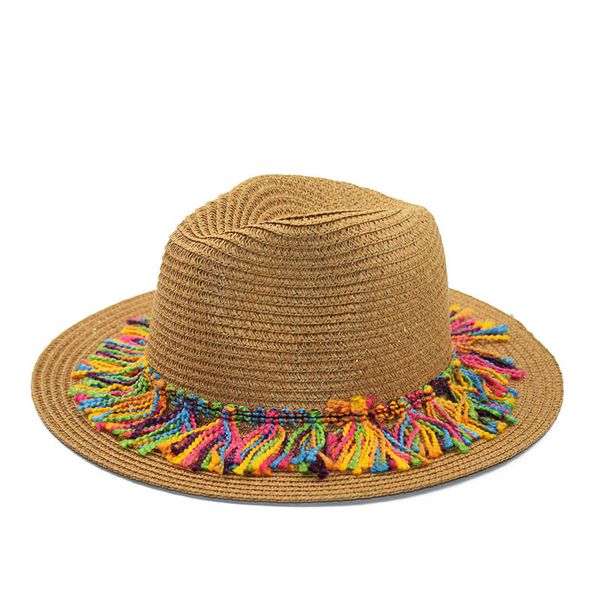bohemian straw hat women's sunbonnet national style tassled flat-cap seaside holiday shopping beach hat, Blue;gray
bohemian straw hat women's sunbonnet national style tassled flat-cap seaside holiday shopping beach hat, Blue;gray