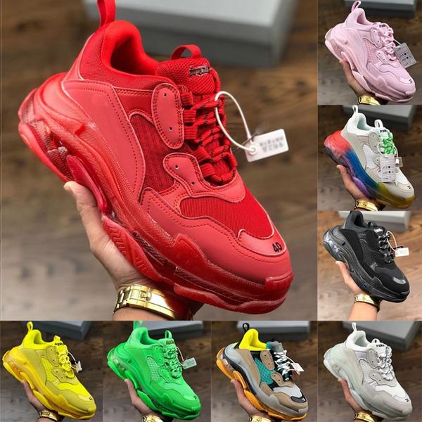 2020 shoes triple s vintage old dad shoes 17fw fashion clear sole black burgundy red green sneakers for men women trainers22
2020 shoes triple s vintage old dad shoes 17fw fashion clear sole black burgundy red green sneakers for men women trainers22