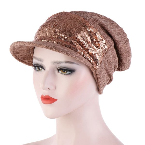 women's sequins beanies hat female autumn winter cotton baseball hats vintage warm turban cap baseball hat visors caps, Blue;gray
women's sequins beanies hat female autumn winter cotton baseball hats vintage warm turban cap baseball hat visors caps, Blue;gray