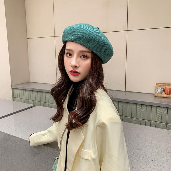 beanie/skull caps beret female autumn all-match british retro solid color painter cap korean fashion casual warm octagonal hats for women, Blue;gray
beanie/skull caps beret female autumn all-match british retro solid color painter cap korean fashion casual warm octagonal hats for women, Blue;gray