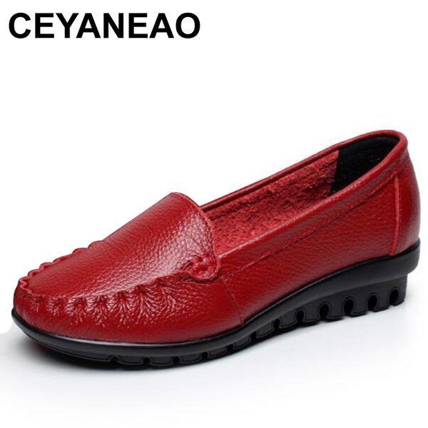 ceyaneao 2020 women genuine leather shoes casual slip-on ballet women flats cut out solid moccasins ladies shoese760, Black
ceyaneao 2020 women genuine leather shoes casual slip-on ballet women flats cut out solid moccasins ladies shoese760, Black