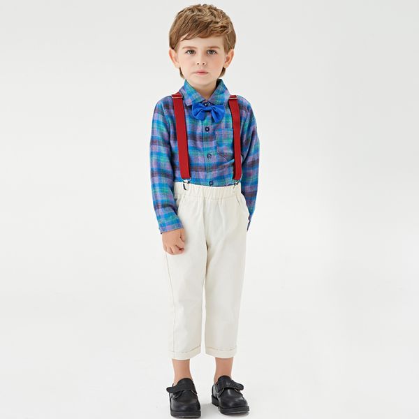 boysspringandautumngentlemansuitbowknotmulticolorchildren's long-sleevedshirtretrooverallssetschoolpartyclothingtoddler boy0-7, White
boysspringandautumngentlemansuitbowknotmulticolorchildren's long-sleevedshirtretrooverallssetschoolpartyclothingtoddler boy0-7, White