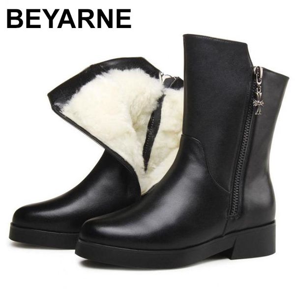 beyarne2020 vintage flat women boots winter round toe back zipper winter warm waterproof ankle boots women platform shoes, Black
beyarne2020 vintage flat women boots winter round toe back zipper winter warm waterproof ankle boots women platform shoes, Black