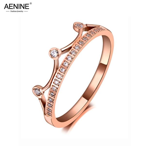 wedding rings aenine trendy style stainless steel rhinestone crown ring jewelry classic rose gold cz crystal for women ar19137, Slivery;golden
wedding rings aenine trendy style stainless steel rhinestone crown ring jewelry classic rose gold cz crystal for women ar19137, Slivery;golden