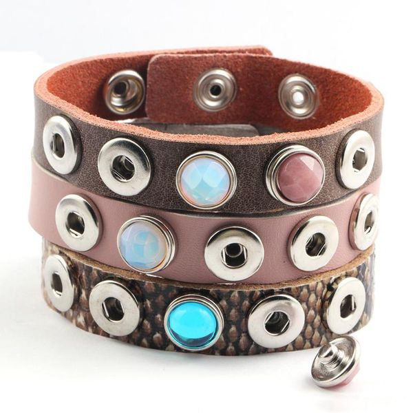 charm bracelets 10ps/lot snap button bangles multicolor cow leather for women 12mm interchange, Golden;silver
charm bracelets 10ps/lot snap button bangles multicolor cow leather for women 12mm interchange, Golden;silver