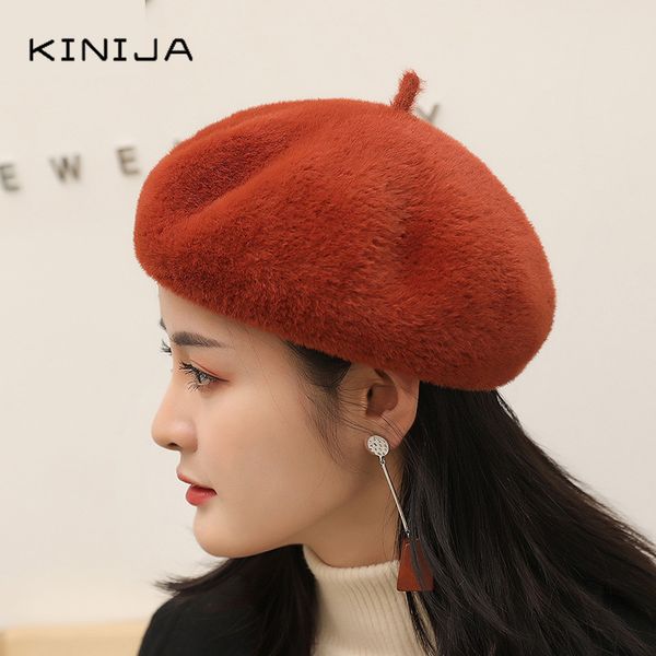 korean fashion imitation mink beret woman girl lovely solid elegant pumpkin hat art painter stewardess hat british casual, Blue;gray
korean fashion imitation mink beret woman girl lovely solid elegant pumpkin hat art painter stewardess hat british casual, Blue;gray