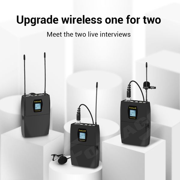 microphones trusiner av ii double live wireless microphone lavalier recording uhf for smartphone dslr mixer pc
microphones trusiner av ii double live wireless microphone lavalier recording uhf for smartphone dslr mixer pc