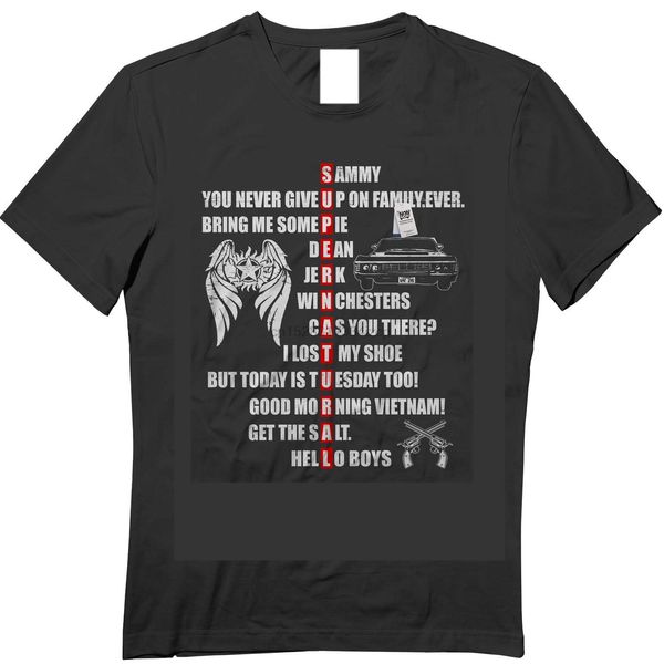 supernatural t-shirt for men t shirt classic cotton men round collar short sleeve tee original novelty plus size
supernatural t-shirt for men t shirt classic cotton men round collar short sleeve tee original novelty plus size