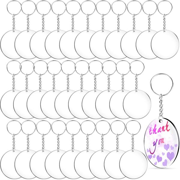acrylic circle blanks with key chain rings 2 inch round acrylic keychain blanks with hole clear discs circles, Silver
acrylic circle blanks with key chain rings 2 inch round acrylic keychain blanks with hole clear discs circles, Silver