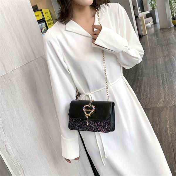 women's fashion all-purpose heart buckle shape chain small square bag single shoulder messenger crossbody bags female handbag #t
women's fashion all-purpose heart buckle shape chain small square bag single shoulder messenger crossbody bags female handbag #t