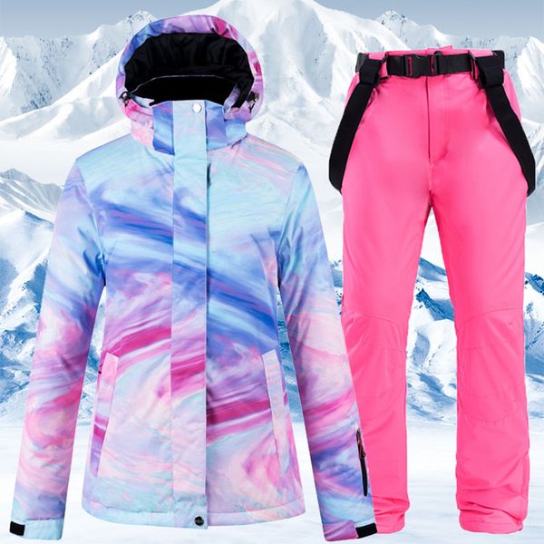 skiing jackets women ski jacket pants female winter warm windproof waterproof outdoor sports snowboarding brands coat suit
skiing jackets women ski jacket pants female winter warm windproof waterproof outdoor sports snowboarding brands coat suit