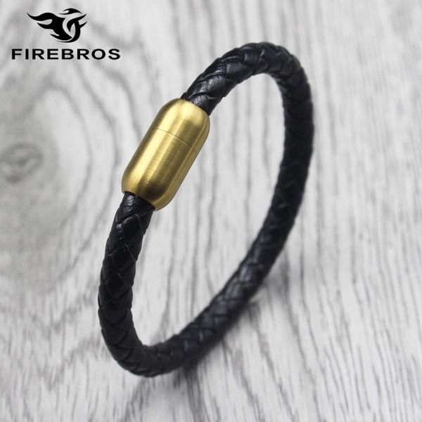 charm bracelets firebros 2021 gold color stainless steel magnetic buckle genuine braided leather bracelet men women jewelry dro, Golden;silver
charm bracelets firebros 2021 gold color stainless steel magnetic buckle genuine braided leather bracelet men women jewelry dro, Golden;silver