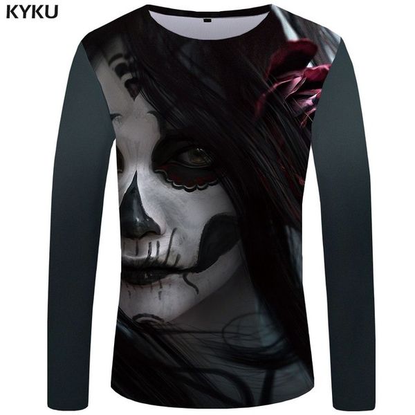 skull long sleeve 3d rock japan punk anime gothic rock 3d print shirts horror funny humor men clothing
skull long sleeve 3d rock japan punk anime gothic rock 3d print shirts horror funny humor men clothing