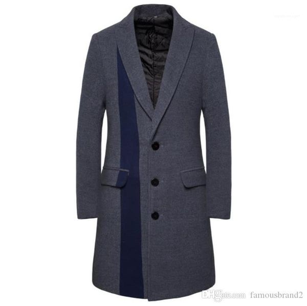 designer coats single striped decoration fashion mens coats turtle neck slim homme coats winter trench mens, Tan;black
designer coats single striped decoration fashion mens coats turtle neck slim homme coats winter trench mens, Tan;black