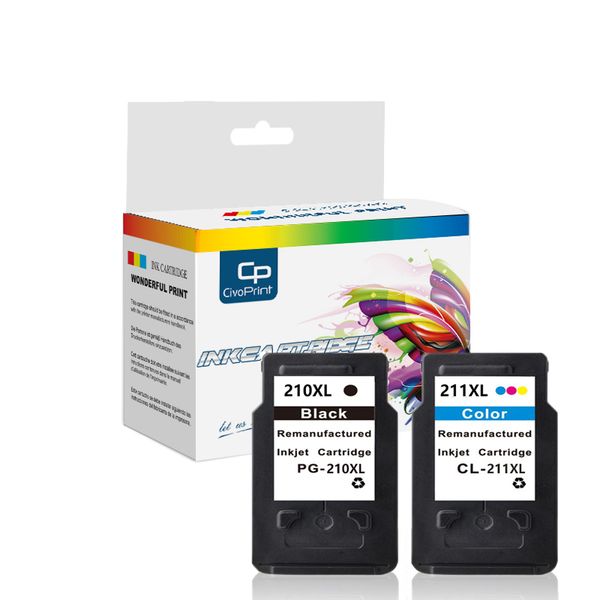 ink cartridges civoprint pg210 210 cl211 for canon pg210xl cl211xl cartrdige pixma ip2700 ip2702 mp240 mp250 mp260 mp270
ink cartridges civoprint pg210 210 cl211 for canon pg210xl cl211xl cartrdige pixma ip2700 ip2702 mp240 mp250 mp260 mp270