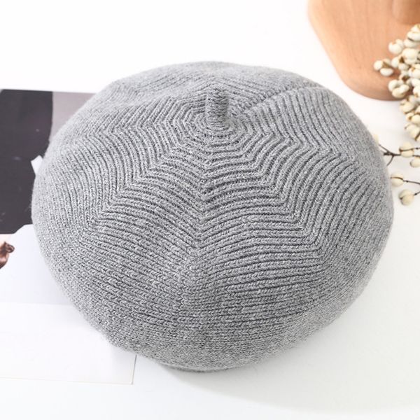 berets warm winter women beret knitted baggy beanie hat solid color cap lady girl female, Blue;gray
berets warm winter women beret knitted baggy beanie hat solid color cap lady girl female, Blue;gray
