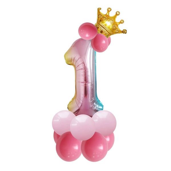 2020 new balloon gradient digital crown birthday party aluminum film balloon 32 inch aluminum film digital balloon in stock
2020 new balloon gradient digital crown birthday party aluminum film balloon 32 inch aluminum film digital balloon in stock