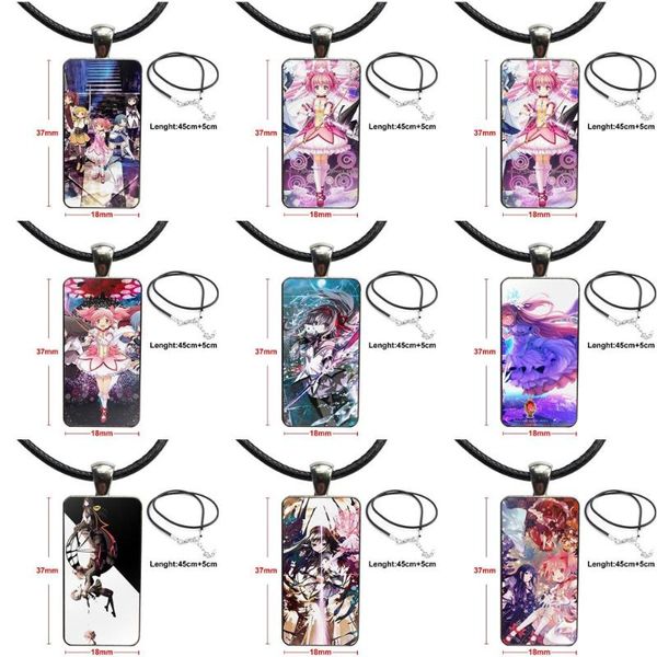 anime girl puella magi madoka magica necklace fashion long chain with rectangle necklace jewelry for girls gift, Silver
anime girl puella magi madoka magica necklace fashion long chain with rectangle necklace jewelry for girls gift, Silver