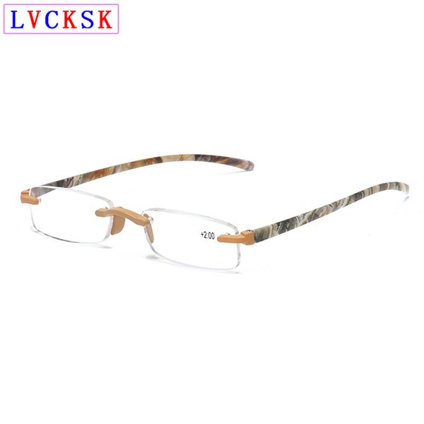 women fashion reading glasses magnifier men rectangle rimless presbyopia eyeglasses hyperopia spectacles send leather pouch n5, White;black
women fashion reading glasses magnifier men rectangle rimless presbyopia eyeglasses hyperopia spectacles send leather pouch n5, White;black