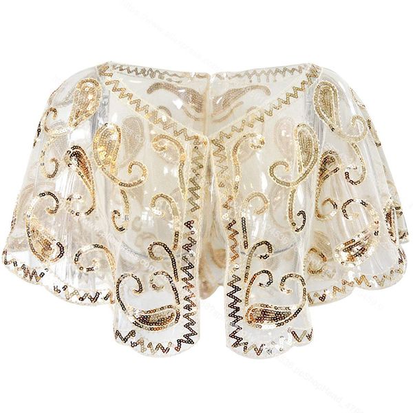 scarves 1920s women shawl wraps sequin beaded evening cape bridal bolero vintage flapper cover up gold black, Blue;gray
scarves 1920s women shawl wraps sequin beaded evening cape bridal bolero vintage flapper cover up gold black, Blue;gray
