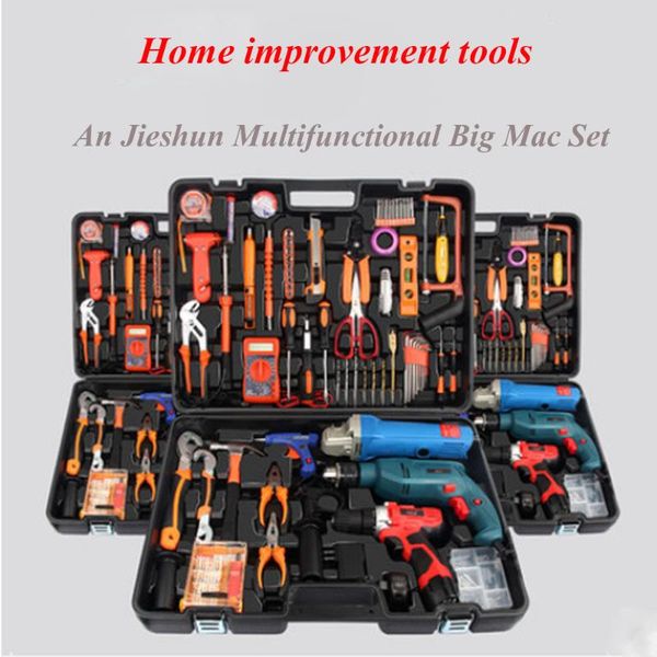 household toolbox hand drill angle grinder lithium electric drill set hardware multifunctional set repair electric power tools
household toolbox hand drill angle grinder lithium electric drill set hardware multifunctional set repair electric power tools