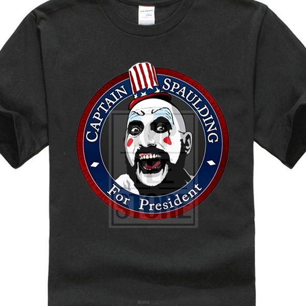 cotton t shirt fashion new captain spaulding for president men's t shirt
cotton t shirt fashion new captain spaulding for president men's t shirt
