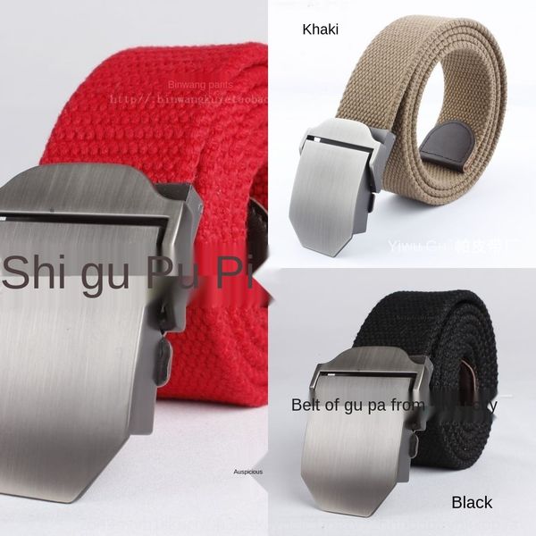 glossy men's korean woven canvas youth lengthened thickened automatic glossy canvas belt men's korean woven canvasbelt youth lengt, Black;brown
glossy men's korean woven canvas youth lengthened thickened automatic glossy canvas belt men's korean woven canvasbelt youth lengt, Black;brown