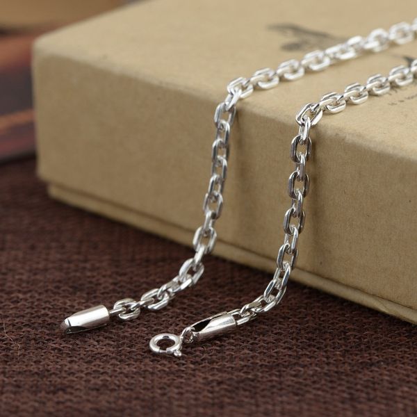 bocais925 silver necklace 2020 men's fashion silver necklace thai antique simple fashion sweater chain
bocais925 silver necklace 2020 men's fashion silver necklace thai antique simple fashion sweater chain