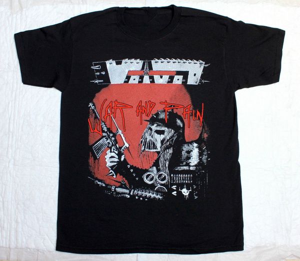 s-5xl voivod war and pain'84 techno thrash death metal venom new black t-shirt cotton tee shirt custom printed
s-5xl voivod war and pain'84 techno thrash death metal venom new black t-shirt cotton tee shirt custom printed