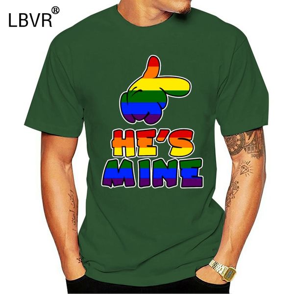 create new he s mine gay lesbian couples lgbt pride humo t-shirt women anti-wrinkle fitness women t-shirts o neck female tee top
create new he s mine gay lesbian couples lgbt pride humo t-shirt women anti-wrinkle fitness women t-shirts o neck female tee top
