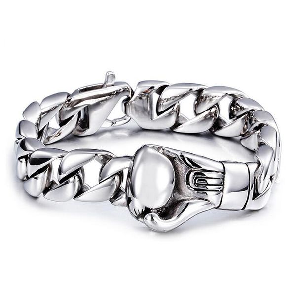 link, chain 15mm stainless steel boxing gloves cuban curb link chains bracelets bangle for men hip hop rock biker jewelry silver color, Black
link, chain 15mm stainless steel boxing gloves cuban curb link chains bracelets bangle for men hip hop rock biker jewelry silver color, Black