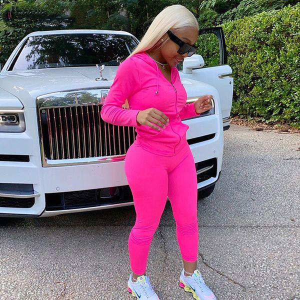 running sets 2021 winter casual sporty solid hooded zipper women set long sleeve workout female tracksuits and pants, Black;blue
running sets 2021 winter casual sporty solid hooded zipper women set long sleeve workout female tracksuits and pants, Black;blue