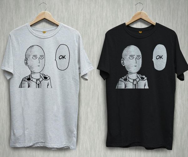 высокое качество печати casual tee one man панч ok сайтама anime серии black white t-shirt рубашки tee s - 2xl летняя футболка
высокое качество печати casual tee one man панч ok сайтама anime серии black white t-shirt рубашки tee s - 2xl летняя футболка