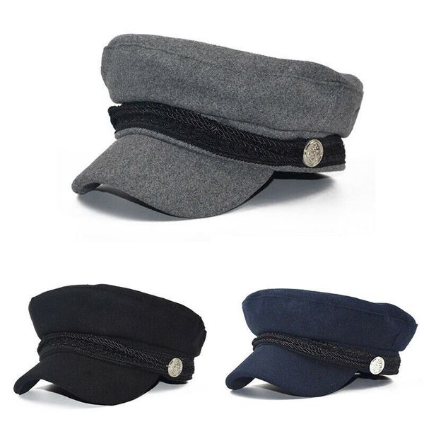 ladies womens girls wool blend baker boy peaked cap newsboy beret hat travel, Blue;gray
ladies womens girls wool blend baker boy peaked cap newsboy beret hat travel, Blue;gray