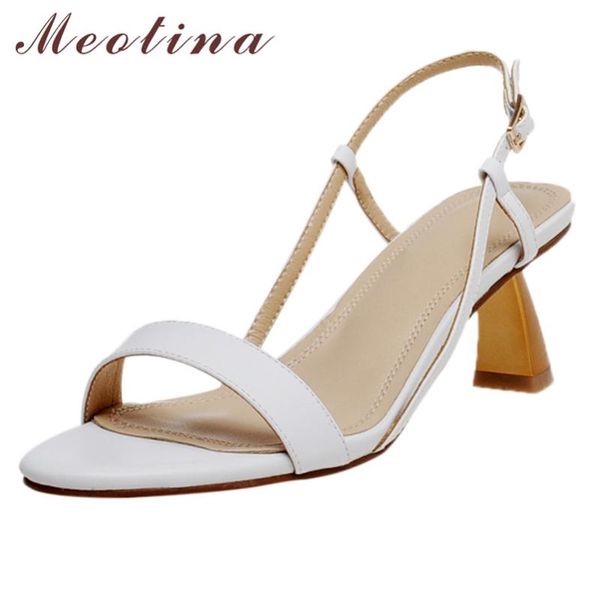 meotina real leather high heel shoes women sandals buckle strange style heels shoes lady summer sandals black large size 40
meotina real leather high heel shoes women sandals buckle strange style heels shoes lady summer sandals black large size 40