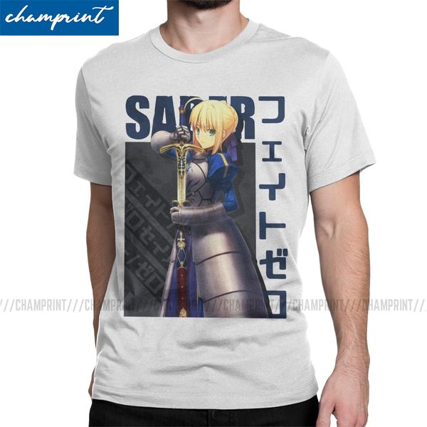 men saber t shirt fate stay night fgo anime cotton clothes funny short sleeve round collar tee shirt graphic t-shirt
men saber t shirt fate stay night fgo anime cotton clothes funny short sleeve round collar tee shirt graphic t-shirt