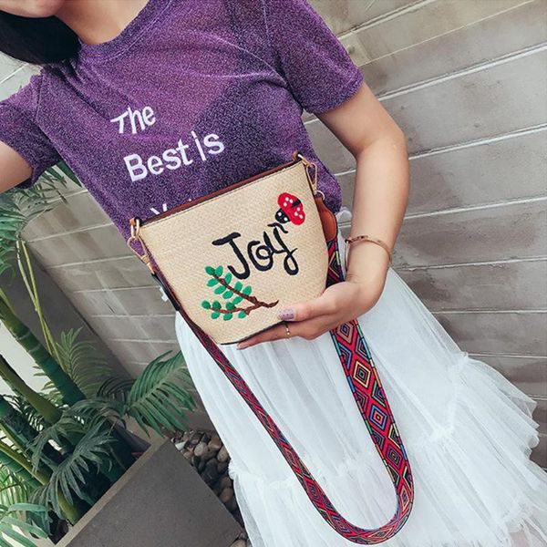 shoulder bags hand woven straw bag messenger handbag beach bucket shaped storage pouch women girl crossbody
shoulder bags hand woven straw bag messenger handbag beach bucket shaped storage pouch women girl crossbody