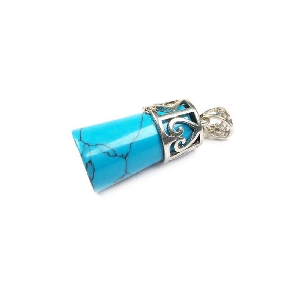 2020 natural stone pendant cylindrical turquoised pendant zinc alloy making for jewelry diy necklace gift for women 14x32mm, Bronze;silver
2020 natural stone pendant cylindrical turquoised pendant zinc alloy making for jewelry diy necklace gift for women 14x32mm, Bronze;silver