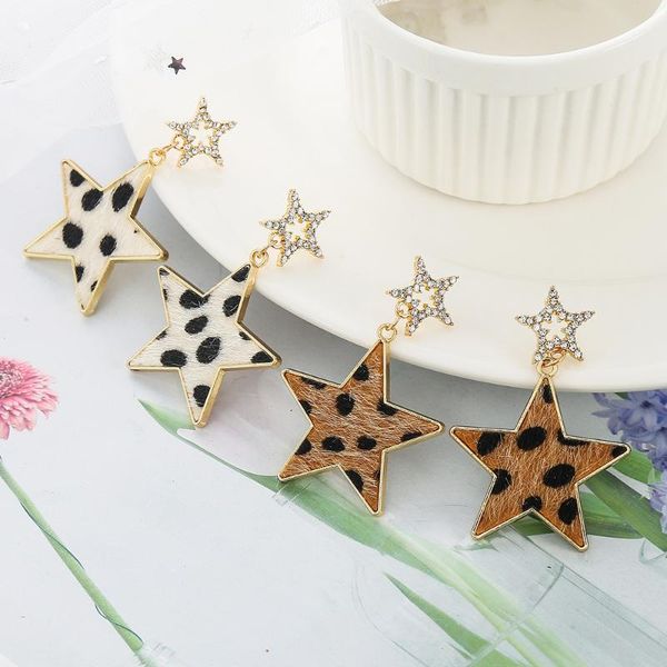 dangle & chandelier wybu est leopard print star drop earring for women rhinestone bling push back dot pattern jewelry, Silver
dangle & chandelier wybu est leopard print star drop earring for women rhinestone bling push back dot pattern jewelry, Silver