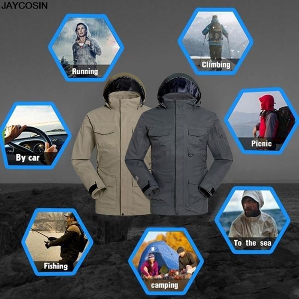 KLV 2020 Jacket Men Waterproof Jacket Hiking Fleece Rain Coat Fishing Windbreaker Outdoor Camping Trekking Soft hot 9911
KLV 2020 Jacket Men Waterproof Jacket Hiking Fleece Rain Coat Fishing Windbreaker Outdoor Camping Trekking Soft hot 9911