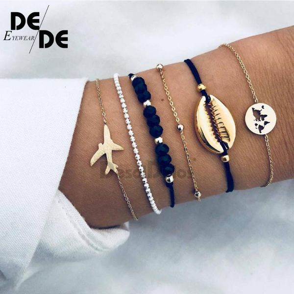 5 pcs/set bohemian pineapple turtle heart earth bracelet sets for women weave rope chain bracelets pulseras mujer stone jewelry, Golden;silver
5 pcs/set bohemian pineapple turtle heart earth bracelet sets for women weave rope chain bracelets pulseras mujer stone jewelry, Golden;silver