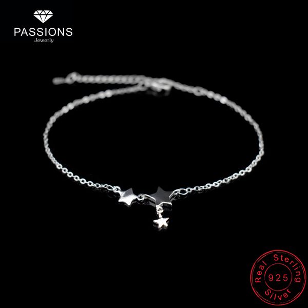 new fashion three stars pendant anklets bracelet 925 sterling silver simple charm star ankle chain for women&girl jewelry gift, Red;blue
new fashion three stars pendant anklets bracelet 925 sterling silver simple charm star ankle chain for women&girl jewelry gift, Red;blue