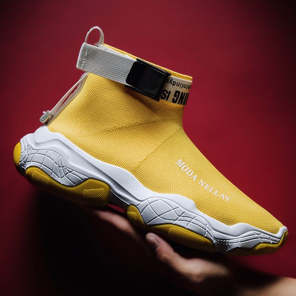 2020 autumn clunky boots men shoes fashion high socks shoes breathable mesh sneakers outdoor lightweight cushion socks boots, Black
2020 autumn clunky boots men shoes fashion high socks shoes breathable mesh sneakers outdoor lightweight cushion socks boots, Black